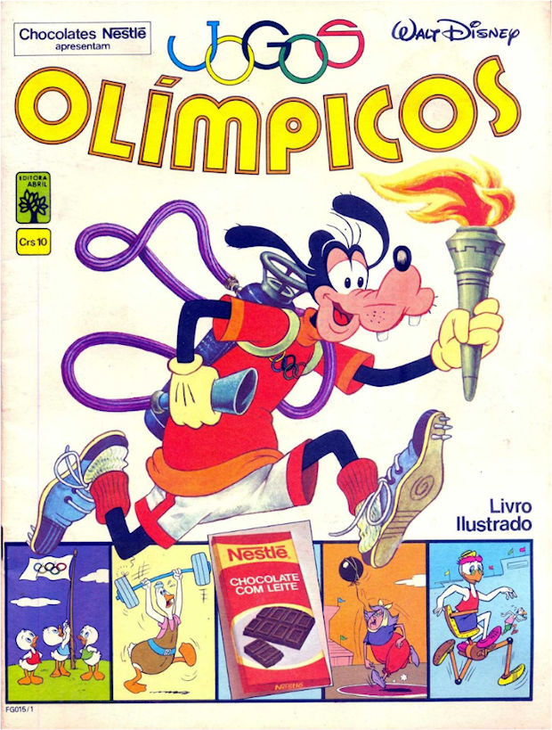 Football Cartophilic Info Exchange: Abril (Brazil) - Jogos Olimpicos (1980)  - Chocolates Nestlé